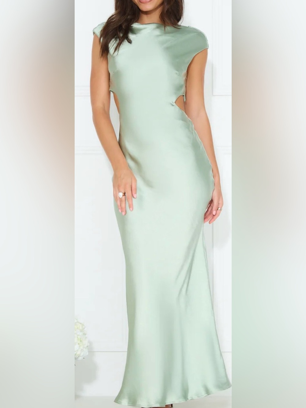 Here Comes The Sun green maxi dress